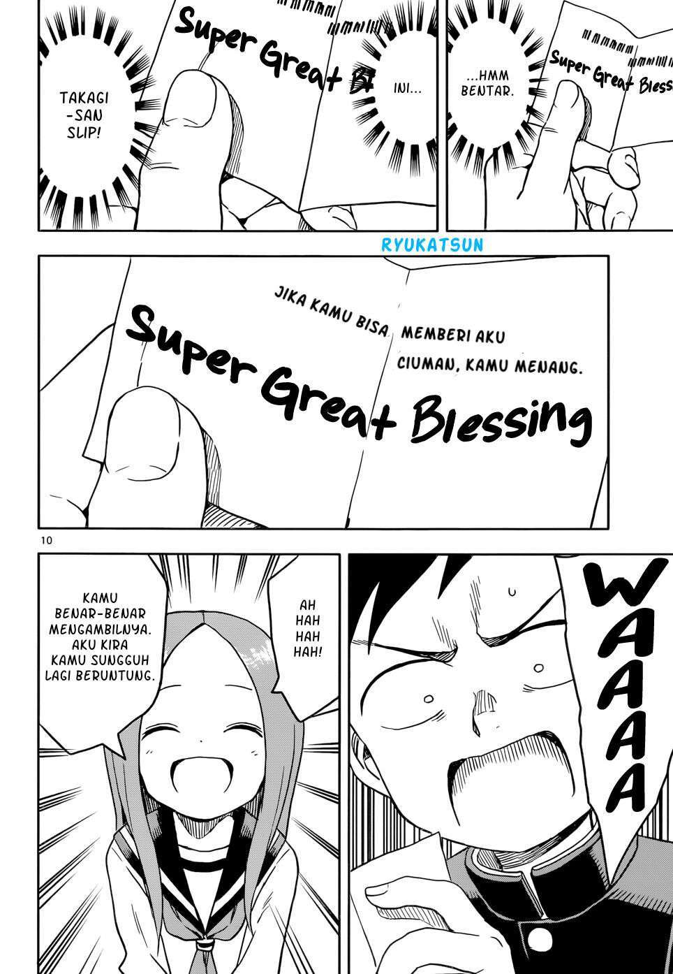 Karakai Jouzu no Takagi-san Chapter 102 - Halaman 11