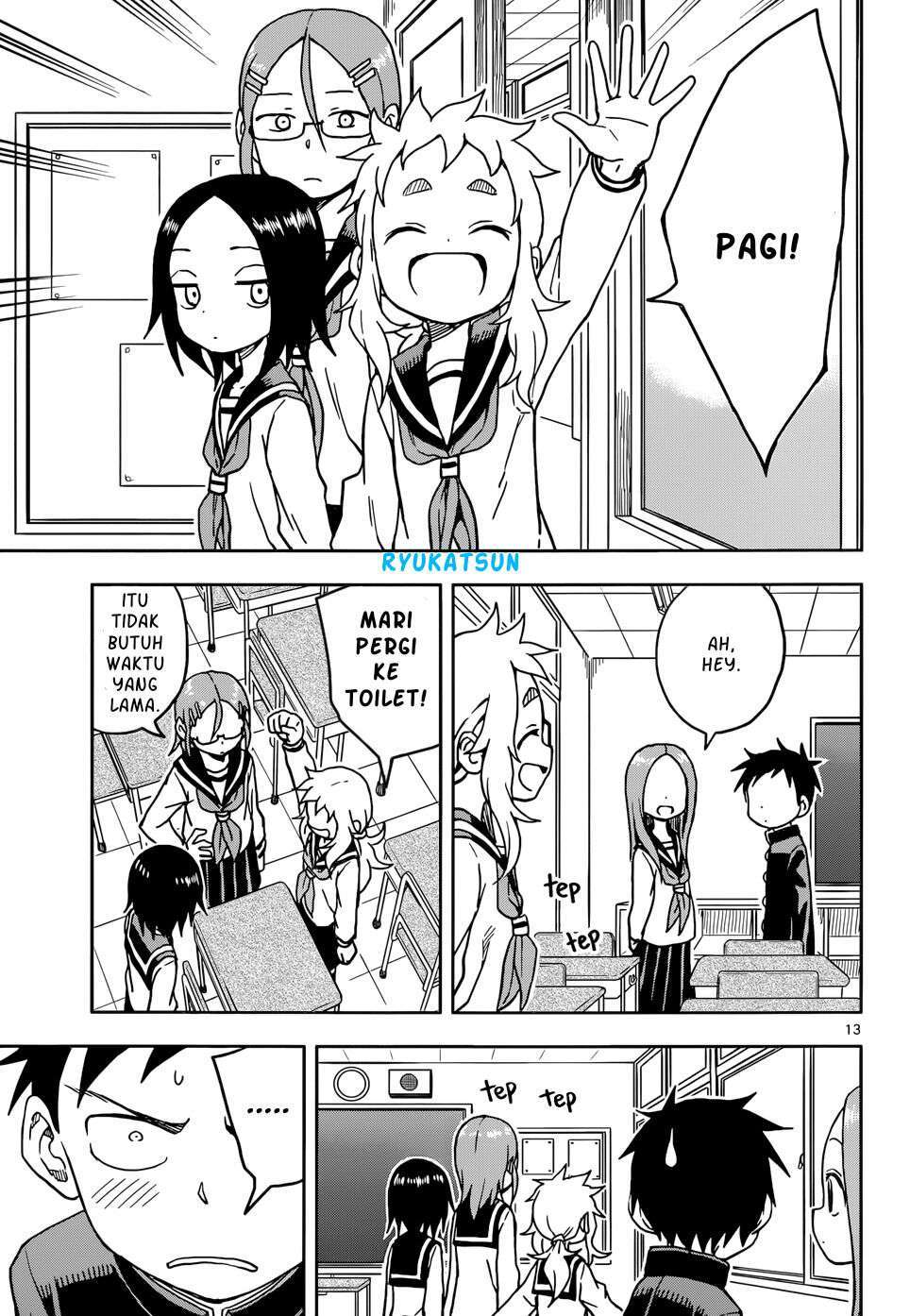 Karakai Jouzu no Takagi-san Chapter 102 - Halaman 14