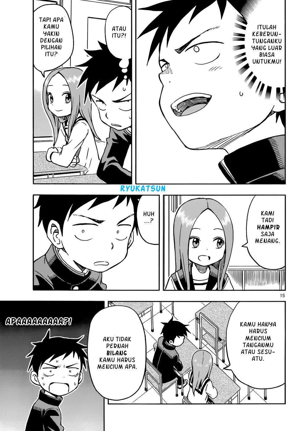 Karakai Jouzu no Takagi-san Chapter 102 - Halaman 16