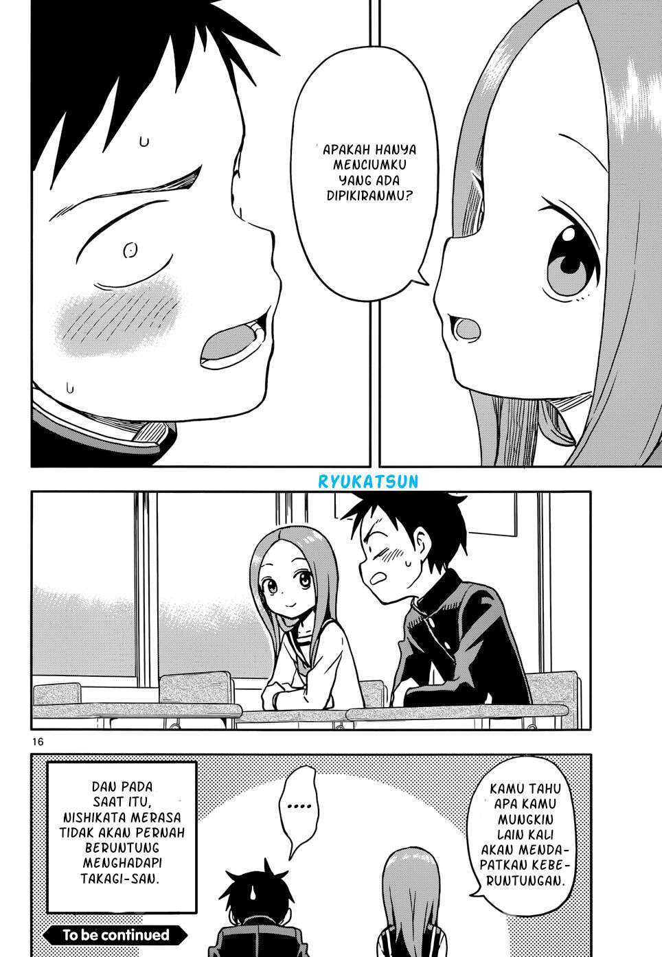Karakai Jouzu no Takagi-san Chapter 102 - Halaman 17