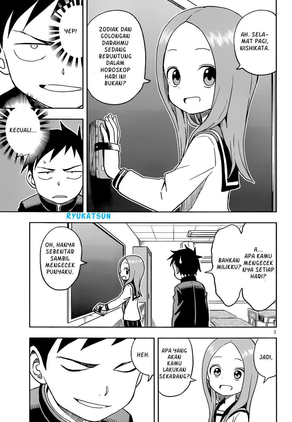 Karakai Jouzu no Takagi-san Chapter 102 - Halaman 4