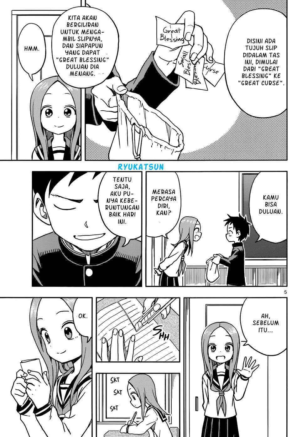 Karakai Jouzu no Takagi-san Chapter 102 - Halaman 6