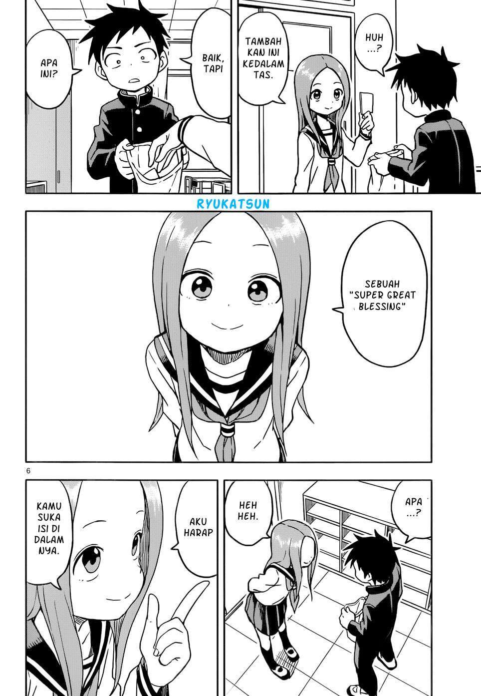 Karakai Jouzu no Takagi-san Chapter 102 - Halaman 7