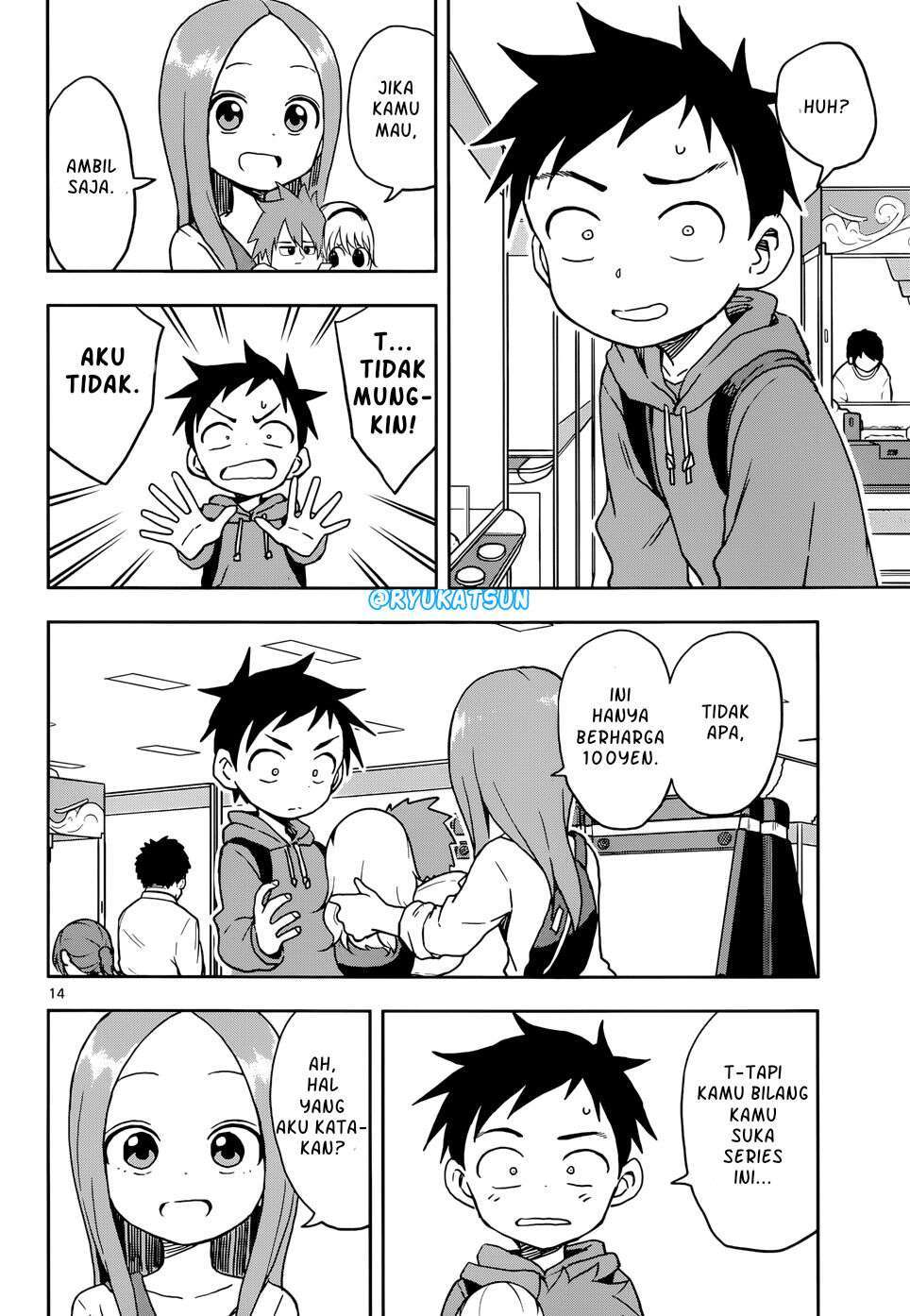 Karakai Jouzu no Takagi-san Chapter 106 - Halaman 15