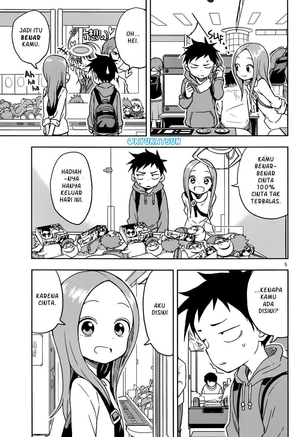 Karakai Jouzu no Takagi-san Chapter 106 - Halaman 6