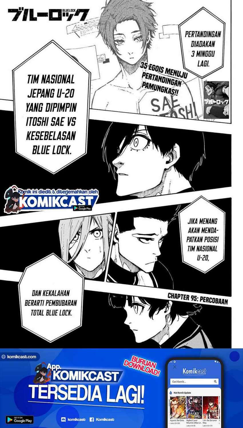 Manga Blue Lock Chapter 95 gambar 2