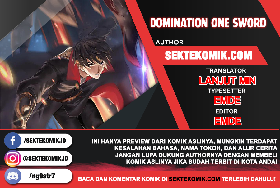 Komik Domination One Sword Chapter 110 gambar 1