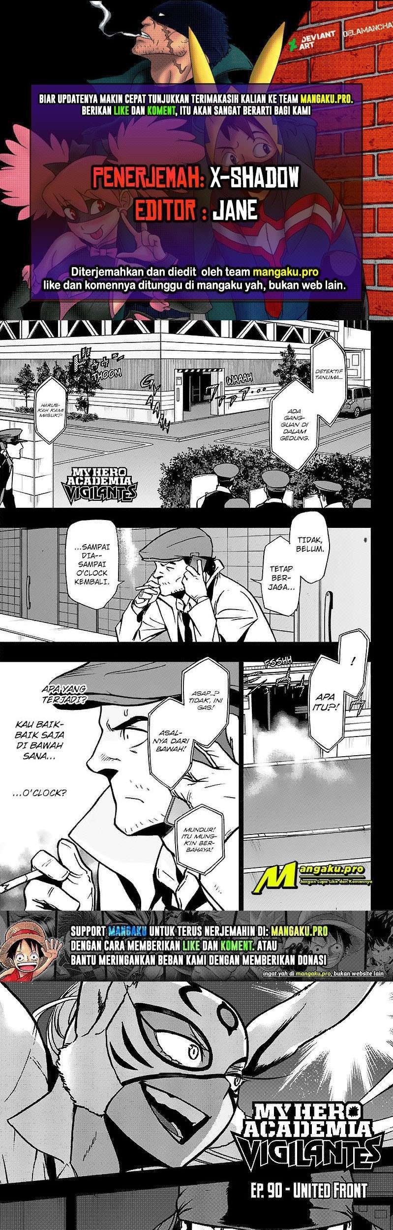 Komik Vigilante: Boku no Hero Academia Illegal Chapter 90 gambar 1