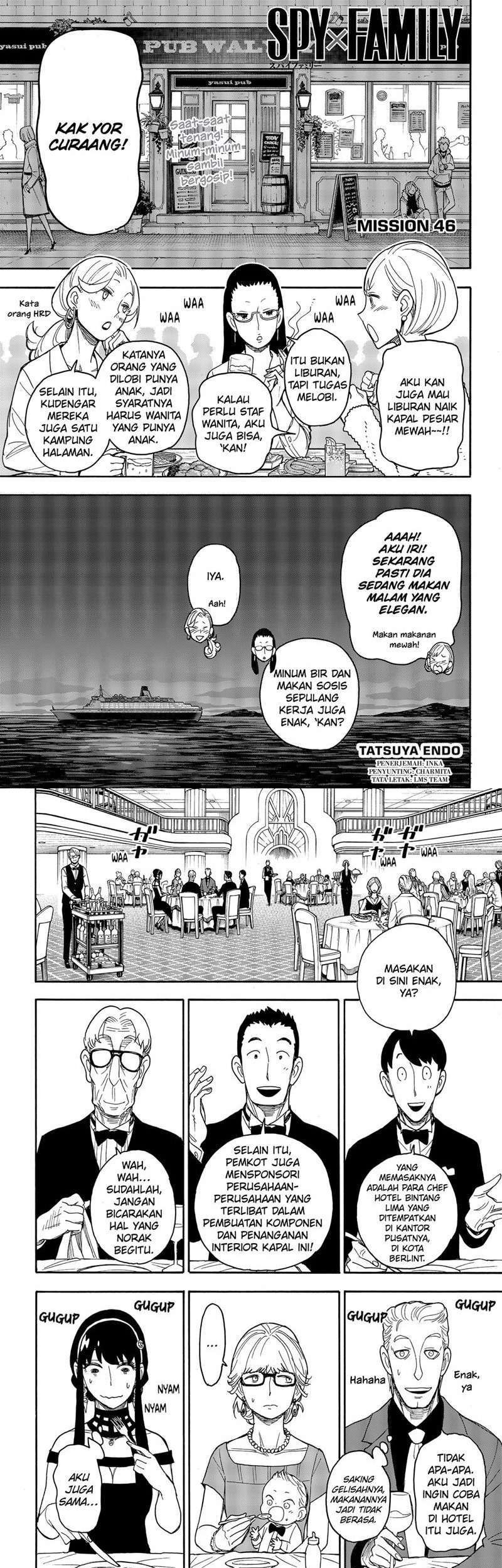Komik Spy X Family Chapter 46 gambar 1
