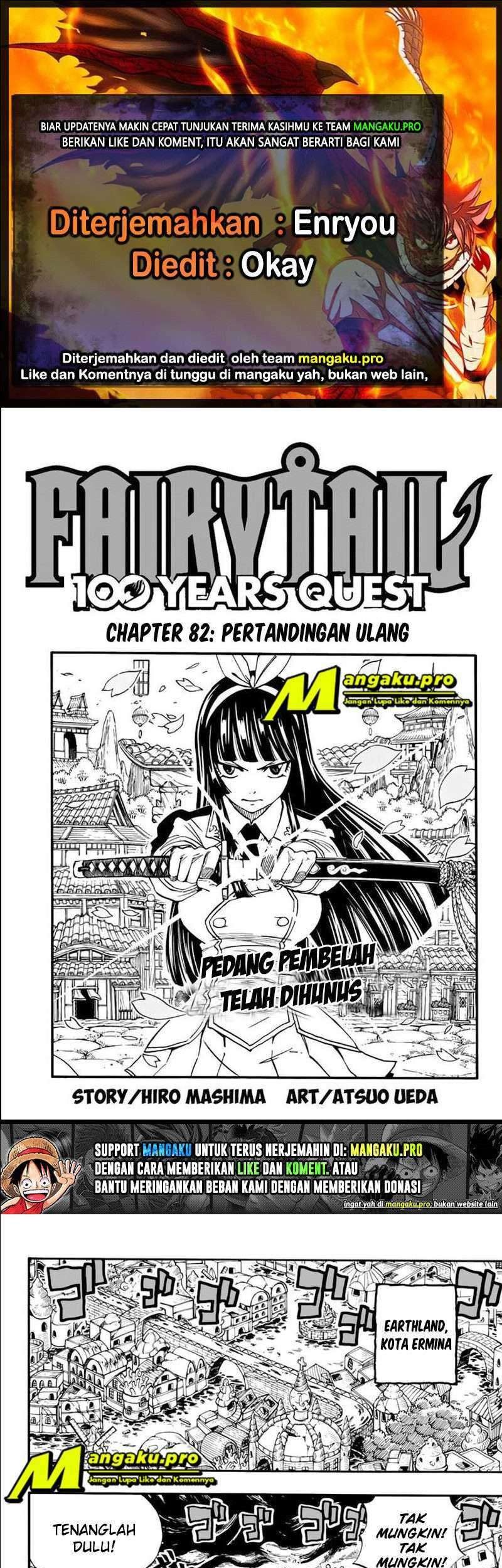 Komik Fairy Tail: 100 Years Quest Chapter 82 gambar 1