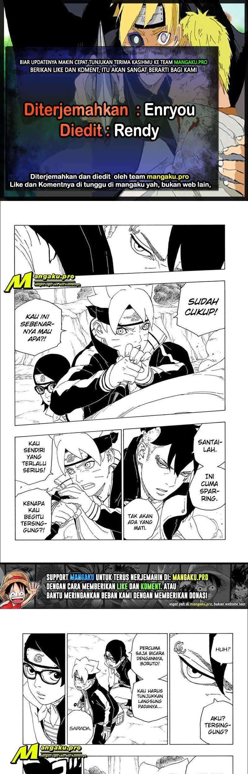 Komik Boruto Chapter 58.2 gambar 1