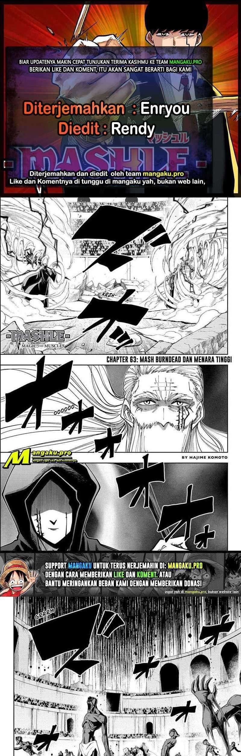 Komik Mashle: Magic and Muscles Chapter 63 gambar 1