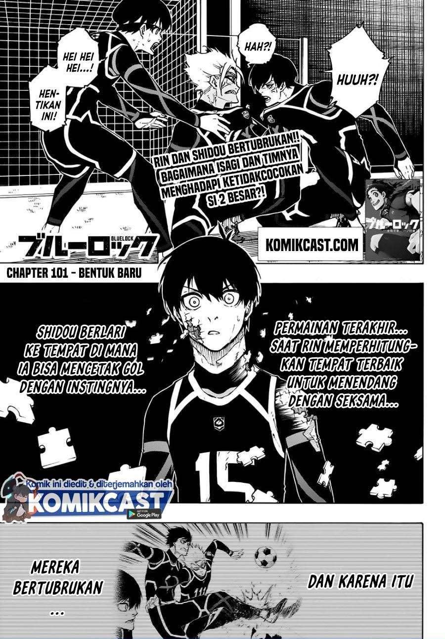 Komik Blue Lock Chapter 101 gambar 1