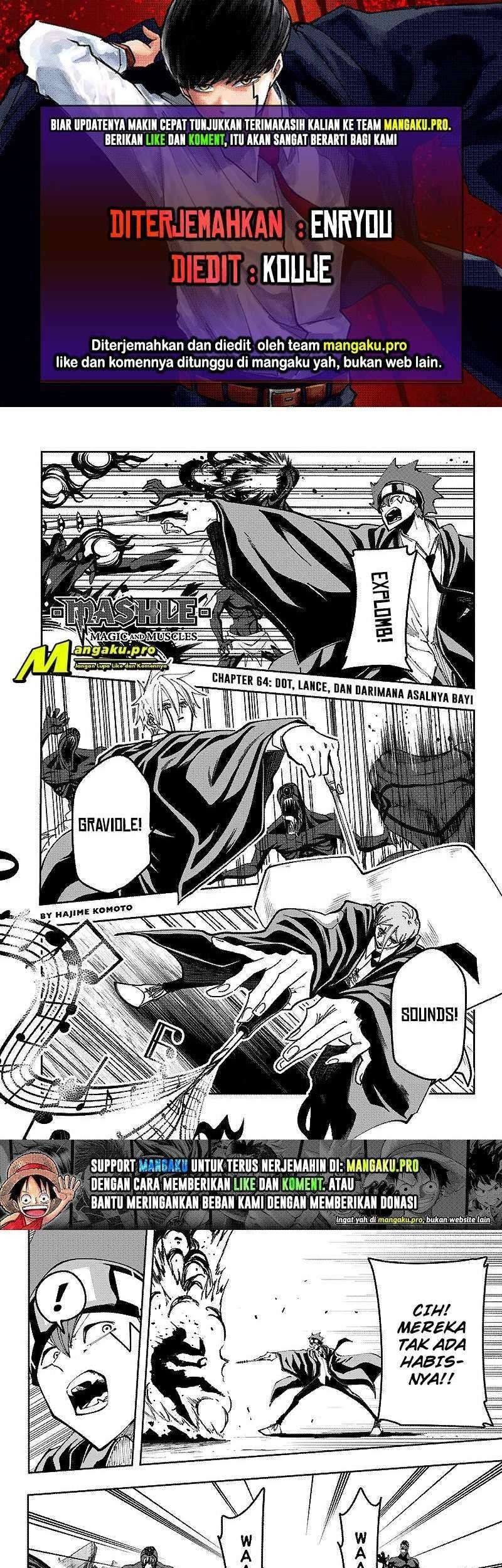 Komik Mashle: Magic and Muscles Chapter 64 gambar 1