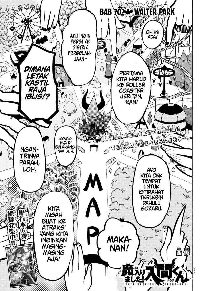 Komik Mairimashita! Iruma-kun Chapter 70 gambar 1