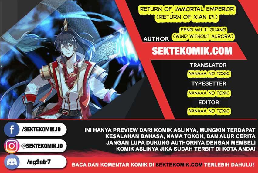 Komik Return of Xiandi Chapter 210 gambar 1