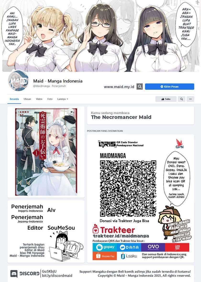 Komik The Necromancer Maid Chapter 13 gambar 1