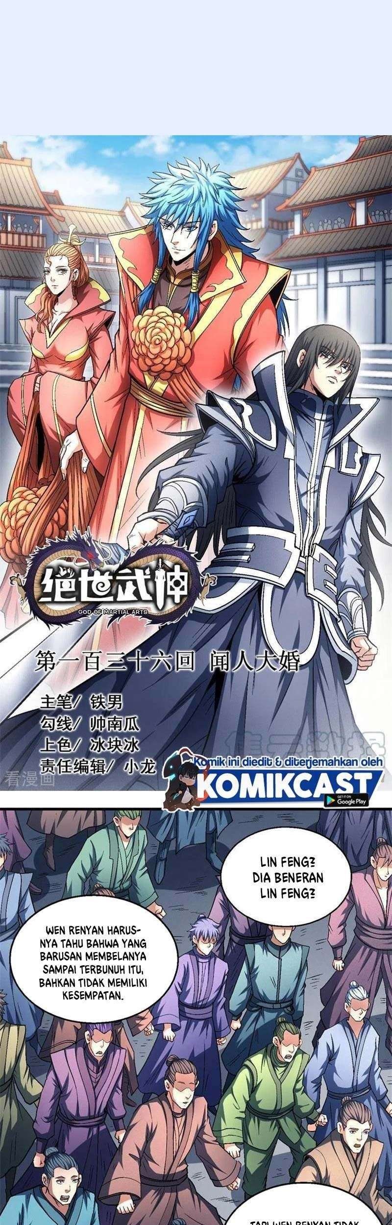 Komik God of Martial Arts Chapter 136.3 gambar 1