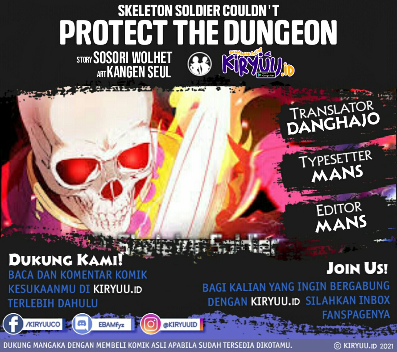 Skeleton Soldier Couldn’t Protect the Dungeon Chapter 108 halaman 3