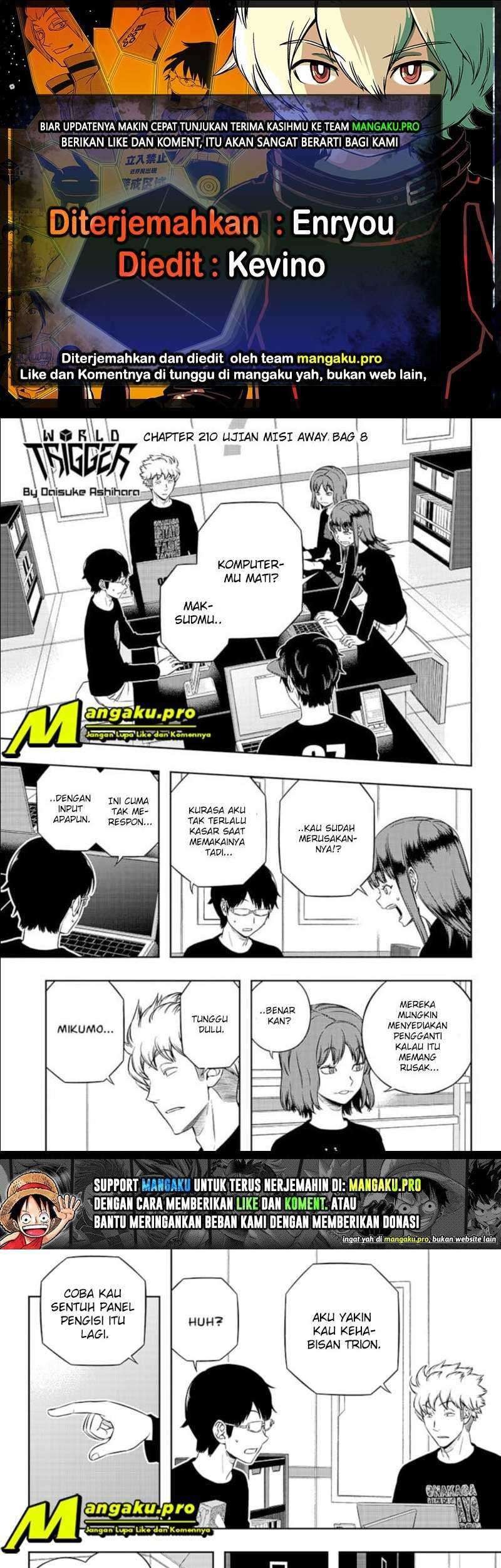 Komik World Trigger Chapter 210 gambar 1