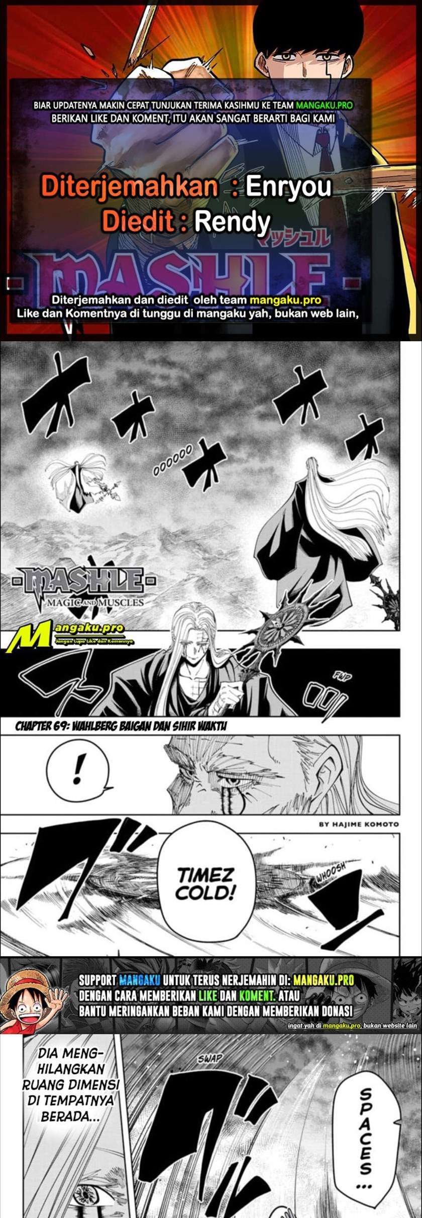 Komik Mashle: Magic and Muscles Chapter 69 gambar 1