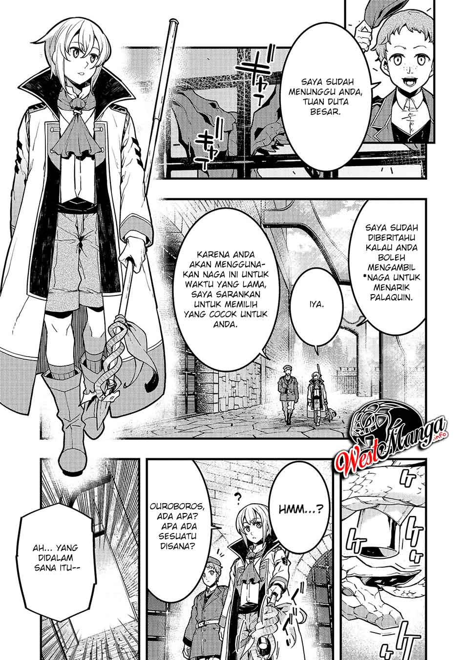 Manga Kyoukai Meikyuu to Ikai no Majutsushi Chapter 34 gambar 2