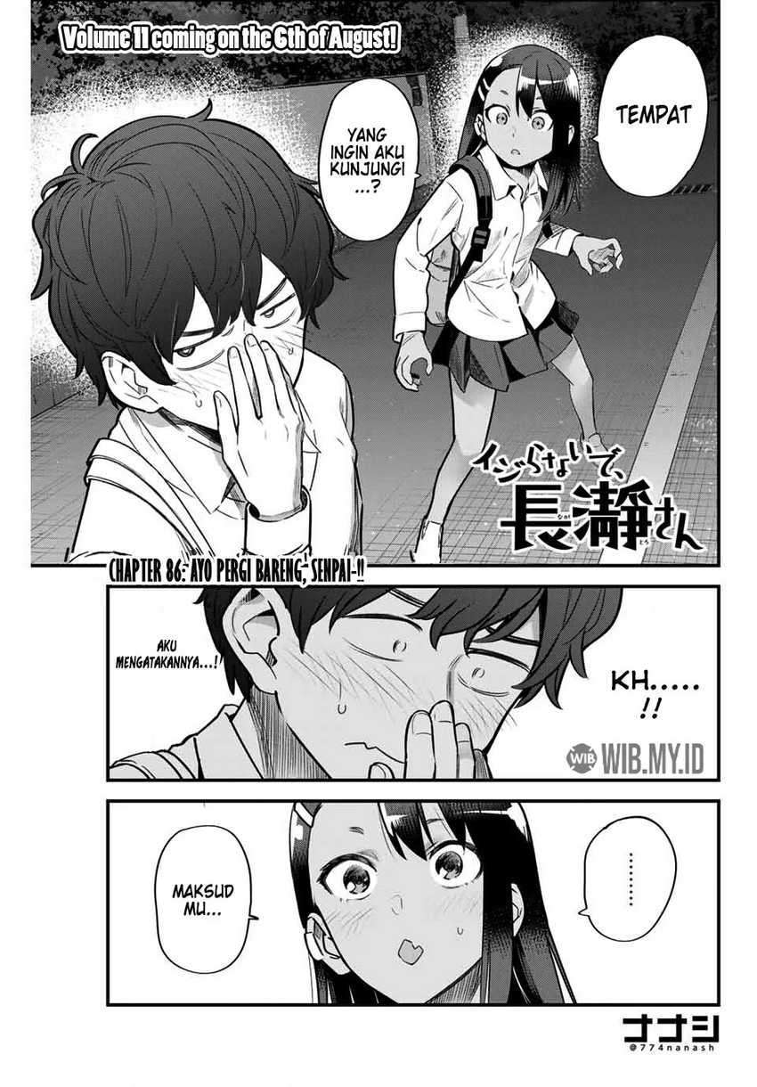Manga Ijiranaide, Nagatoro-san Chapter 86 gambar 2