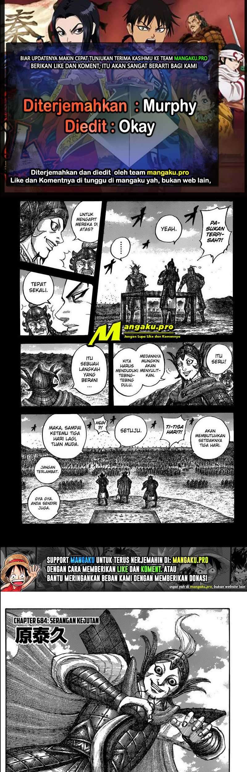 Komik Kingdom Chapter 684 gambar 1