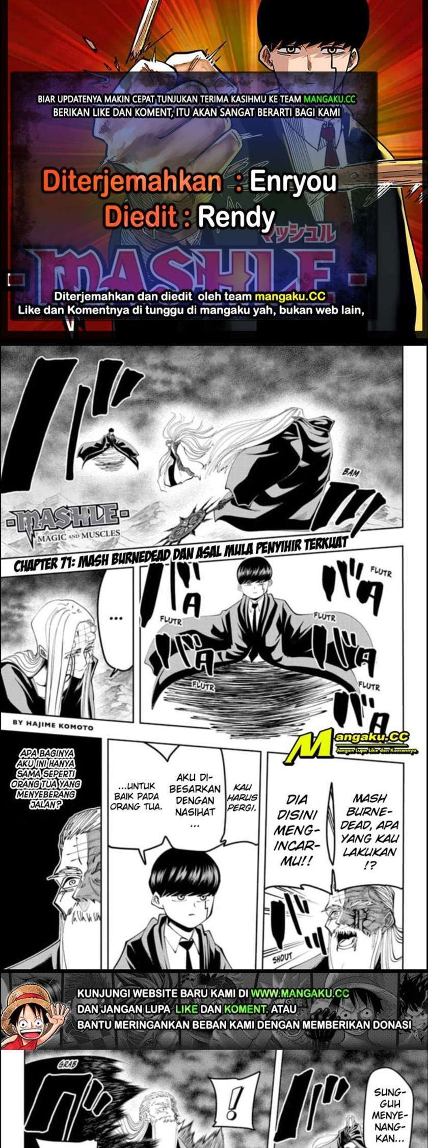 Komik Mashle: Magic and Muscles Chapter 71 gambar 1