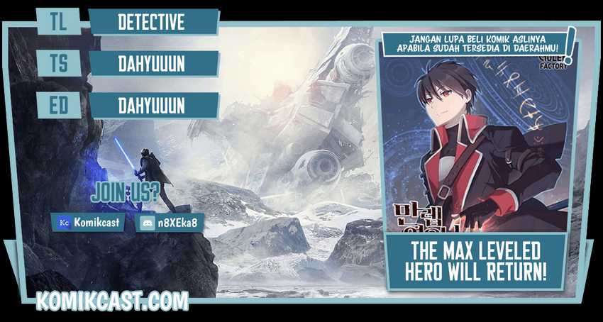 Komik The MAX leveled hero will return! Chapter 55 gambar 1