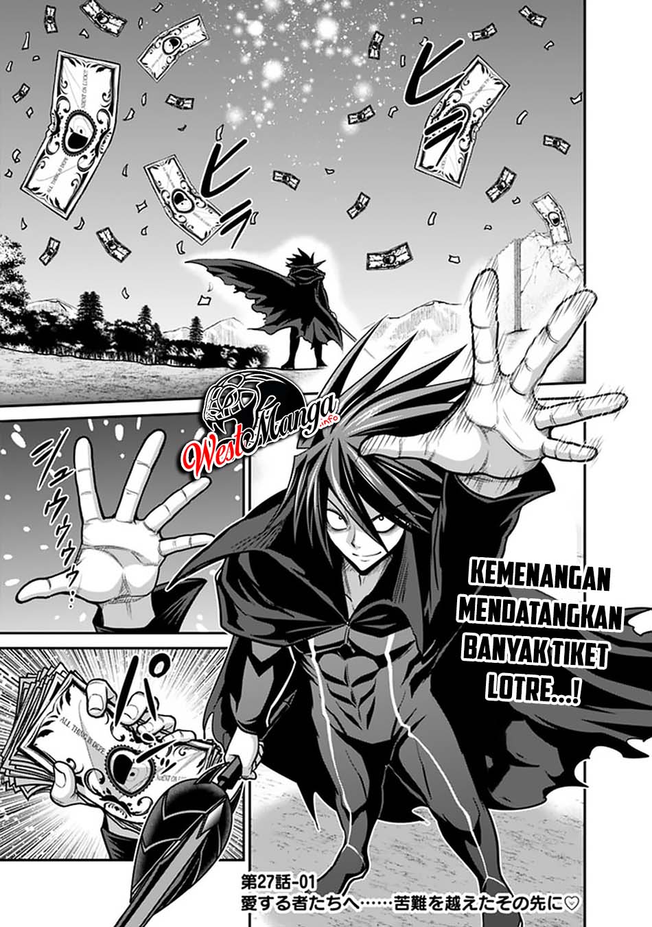 Manga Kujibiki Tokushou: Musou Harem-ken Chapter 27.1 gambar 2
