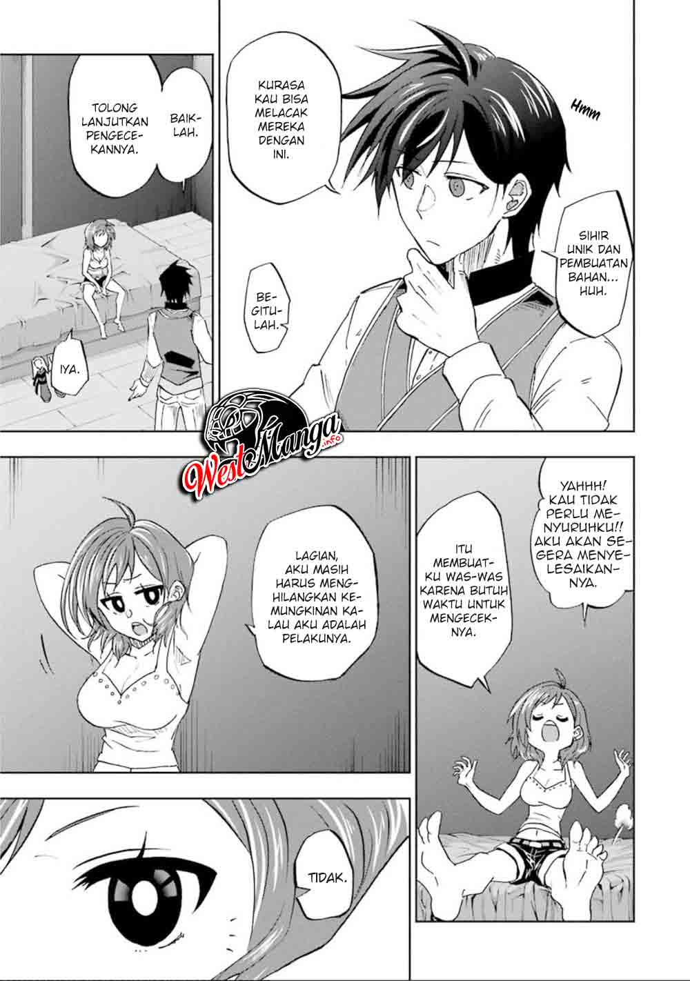 Ankoku Kishi no Ore desu Ga Saikyou no Seikishi wo Mezashimasu Chapter 14 - Halaman 15