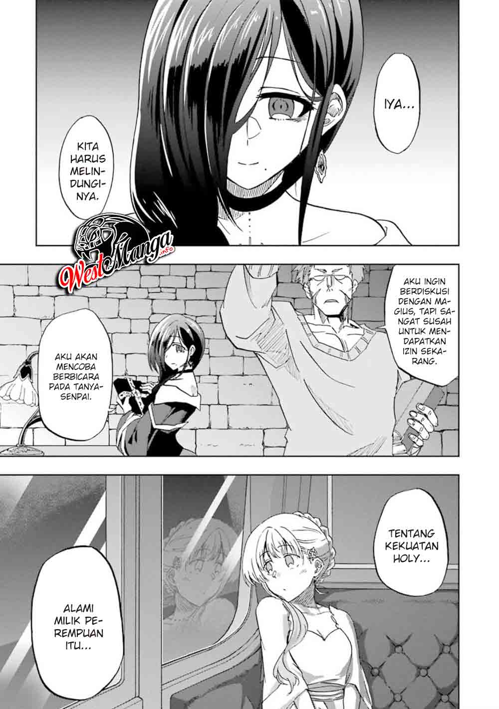 Ankoku Kishi no Ore desu Ga Saikyou no Seikishi wo Mezashimasu Chapter 14 - Halaman 42