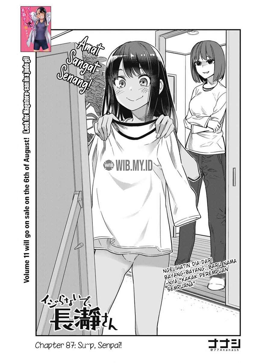 Manga Ijiranaide, Nagatoro-san Chapter 87 gambar 2