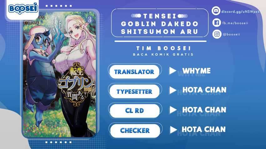 Komik Tensei Goblin da kedo Shitsumon aru? Chapter 29 gambar 1