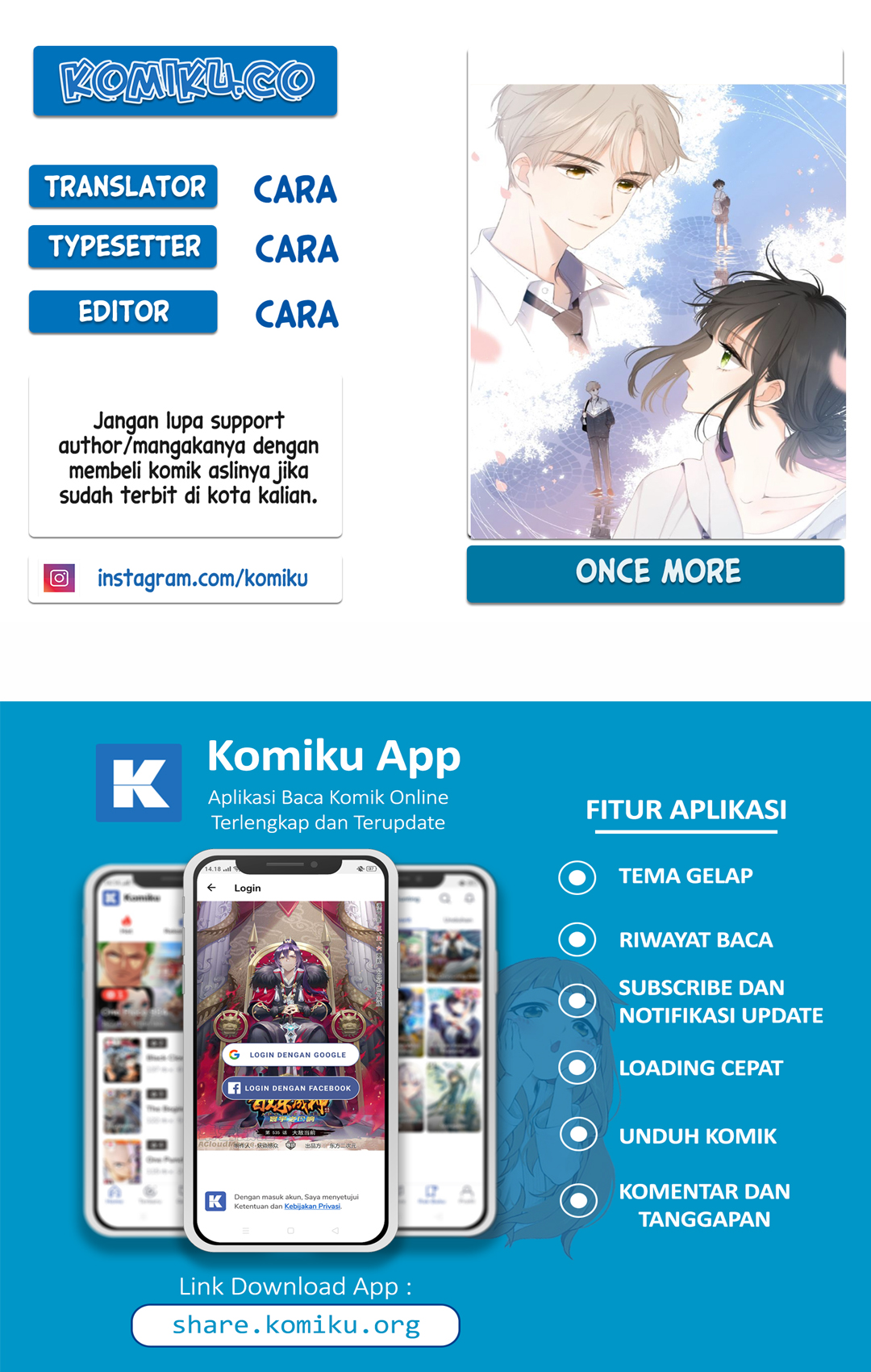 Komik Once More Chapter 58 gambar 1