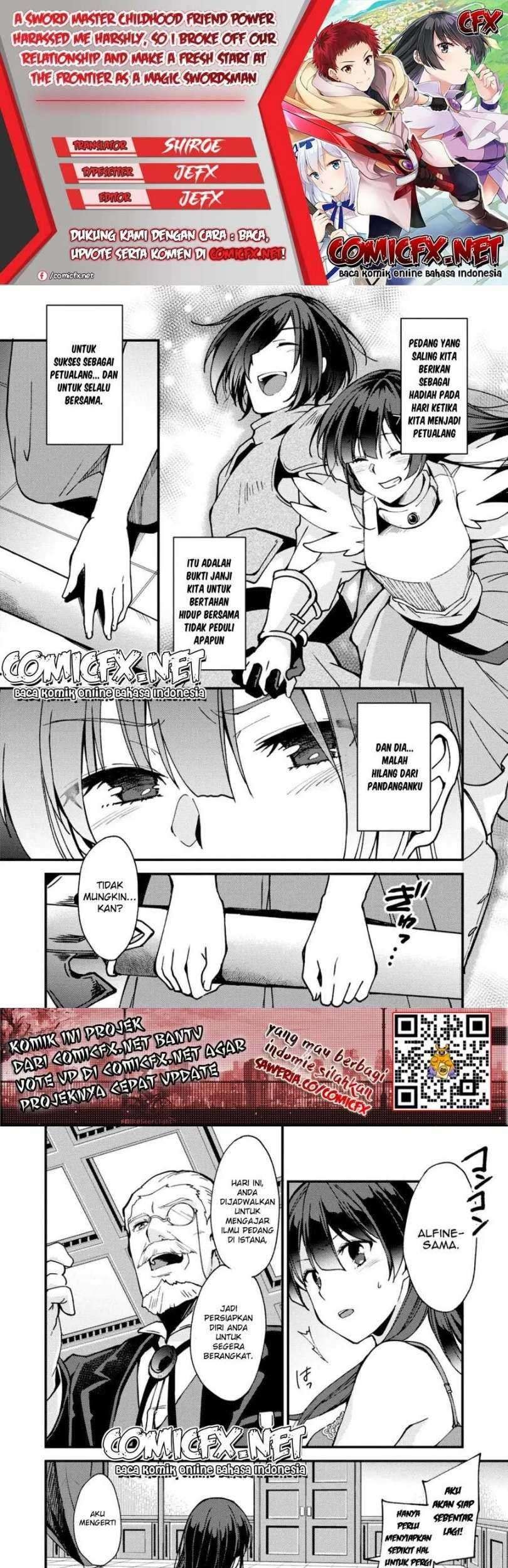 Komik A Sword Master Childhood Friend Power Harassed Me Harshly, So I Broke off Our Relationship and Make a Fresh Start at the Frontier as a Magic Swordsman Chapter 05.2 gambar 1