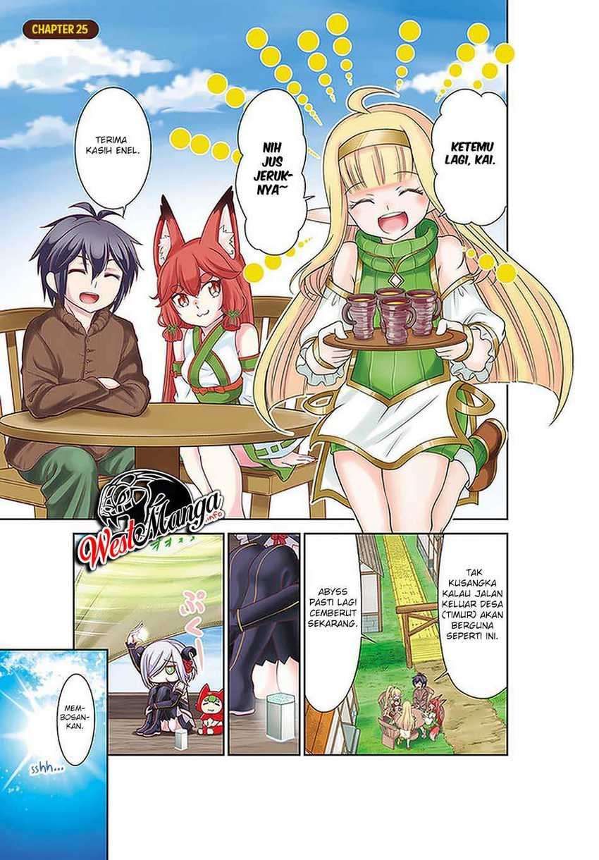 Manga Tenohira Kaitaku Mura de Isekai Kenkokuki: Fueteku Yome-tachi to Nonbiri Mujintou Life (fix) Chapter 25 gambar 2