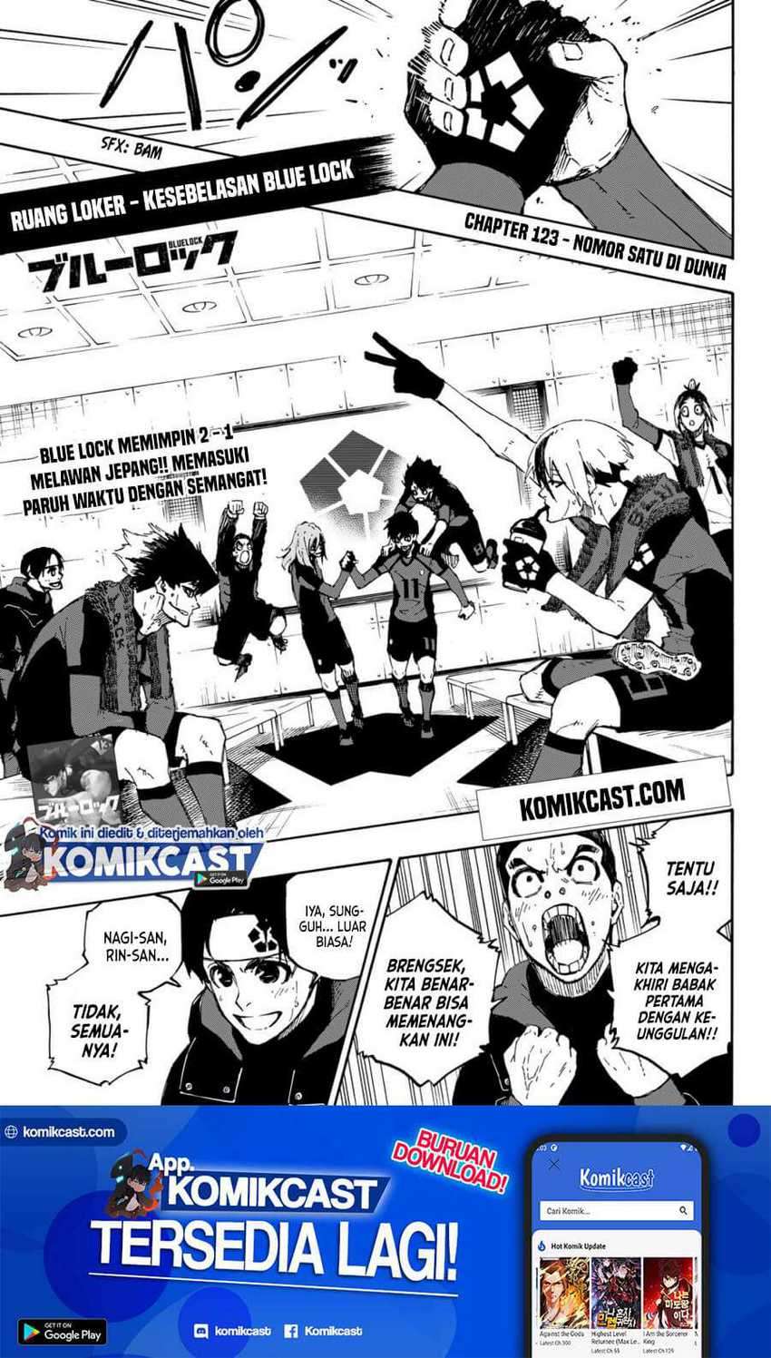 Manga Blue Lock Chapter 123 gambar 2