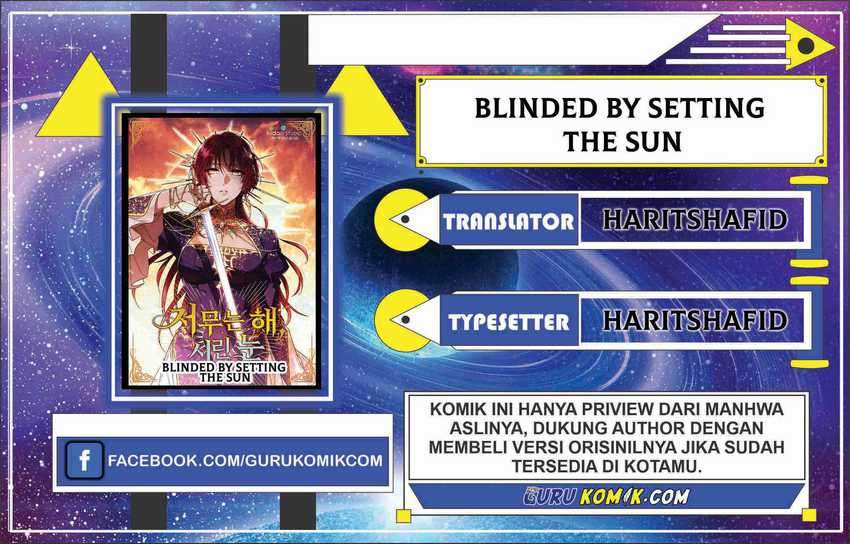 Komik Blinded By The Setting Sun Chapter 19 gambar 1