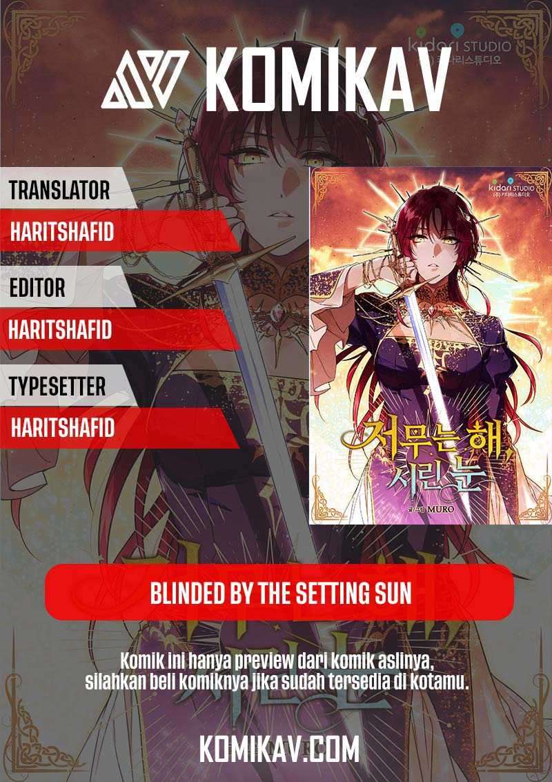 Komik Blinded By The Setting Sun Chapter 14 gambar 1