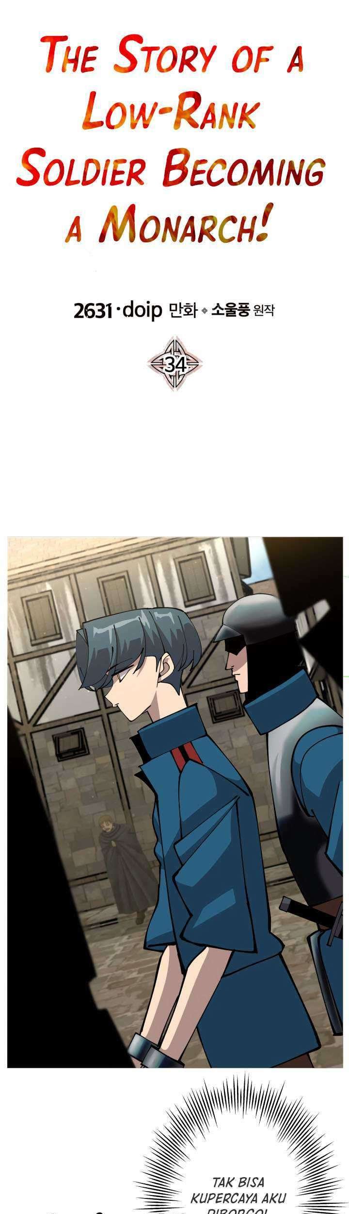 Manhwa The Story of a Low-Rank Soldier Becoming a Monarch Chapter 34 gambar 2