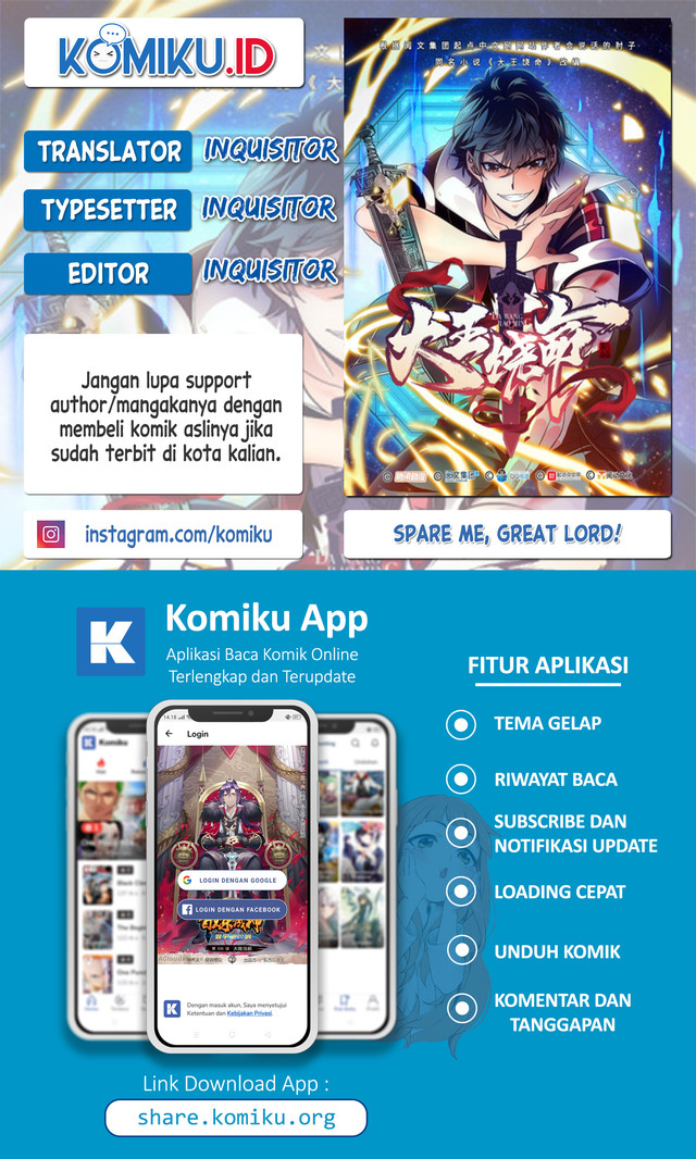 Komik Spare Me, Great Lord! Chapter 63 gambar 1