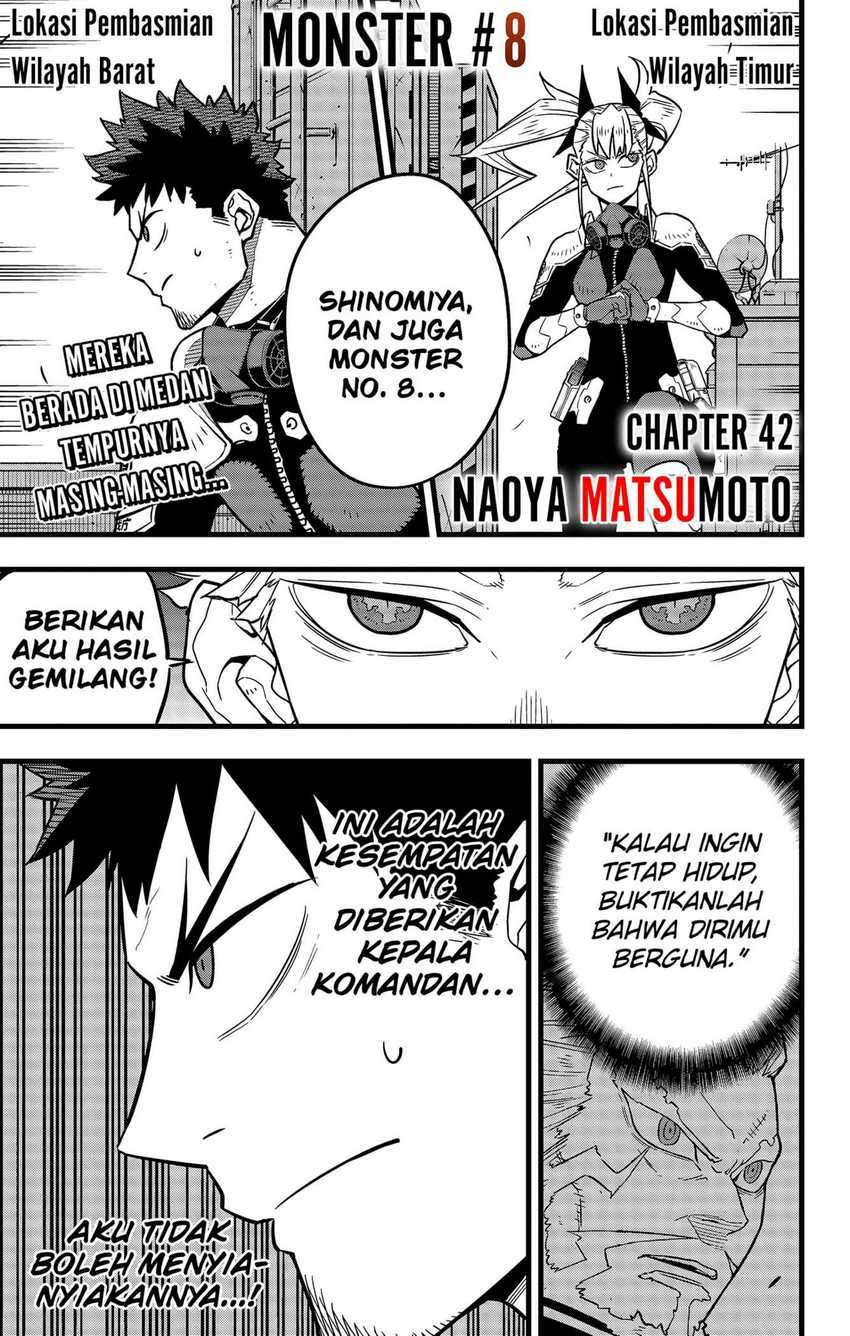 Komik 8Kaijuu Chapter 42 gambar 1
