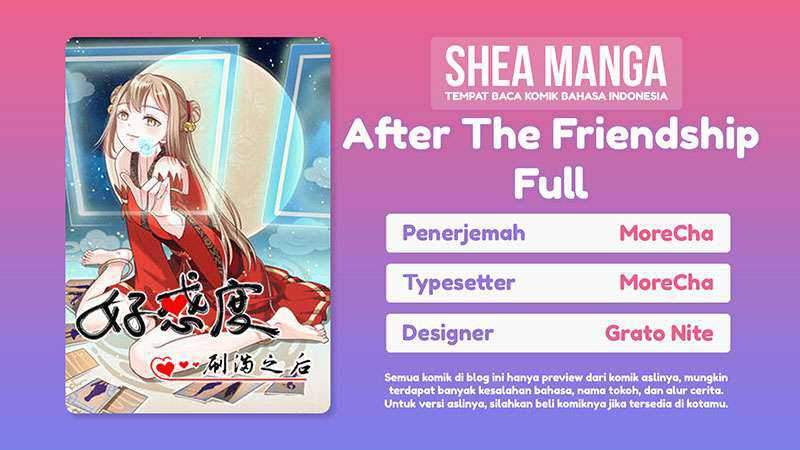 Komik After The Friendship Full Chapter 13 gambar 1