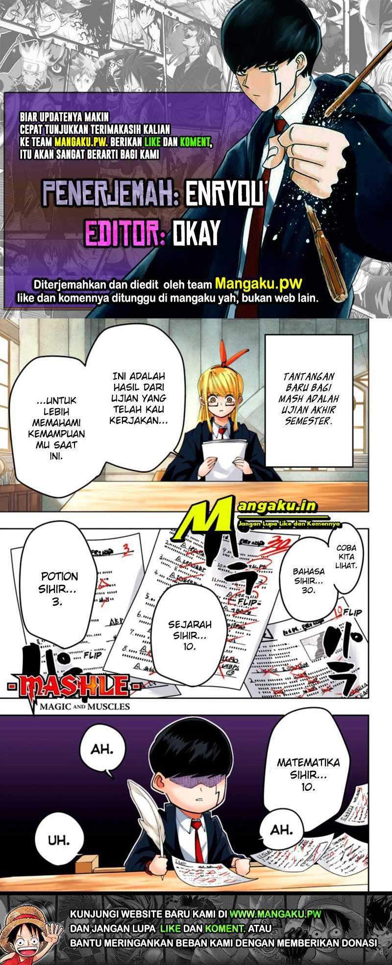 Komik Mashle: Magic and Muscles Chapter 74 gambar 1
