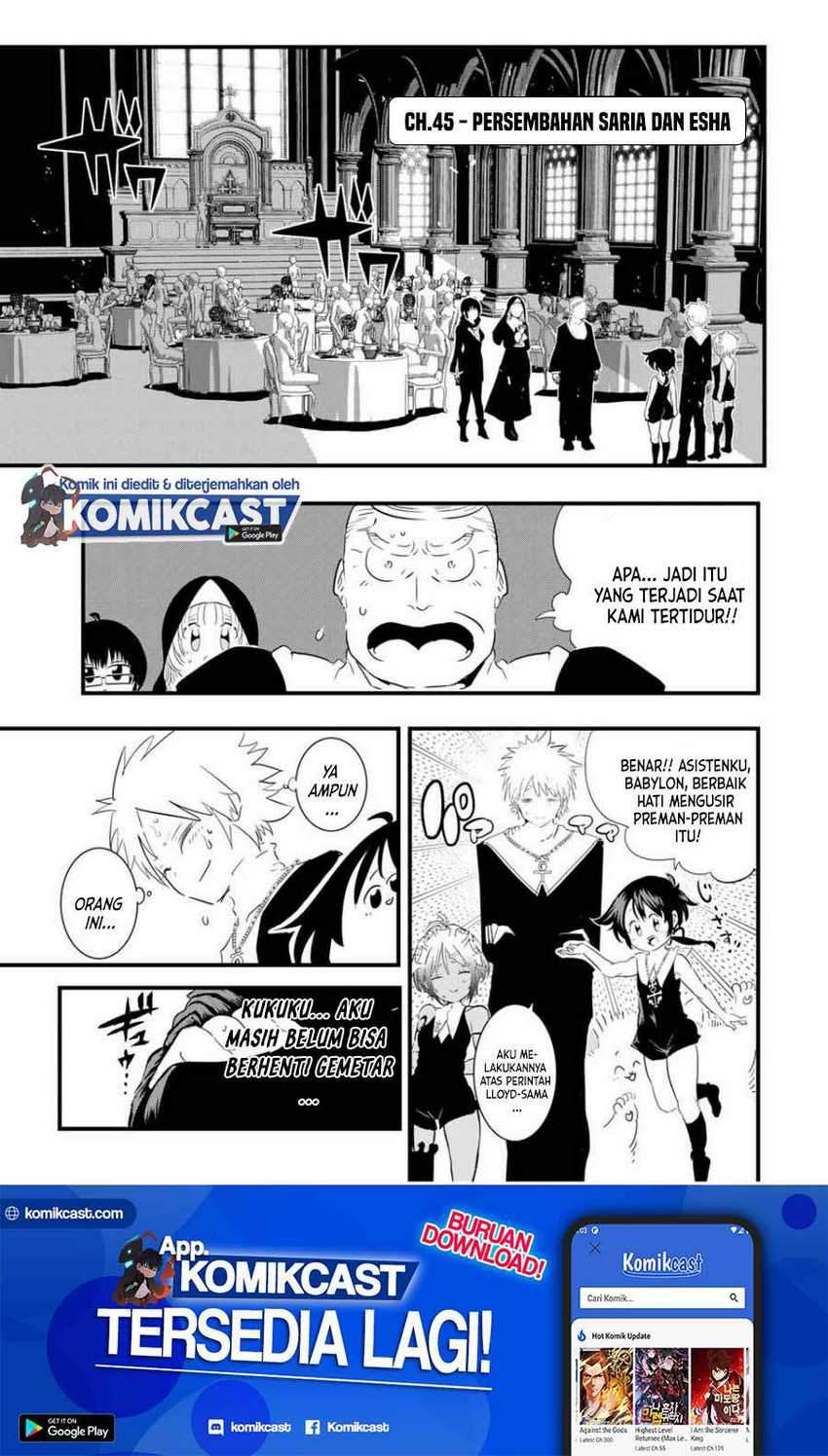 Manga Tensei Shitara dai Nana Ouji dattanode, Kimamani Majutsu o Kiwamemasu Chapter 45 gambar 2