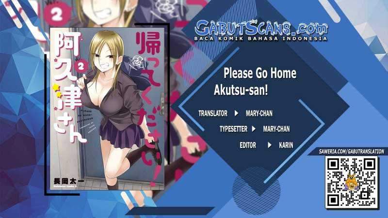 Komik Please Go Home, Akutsu-san! Chapter 84 gambar 1