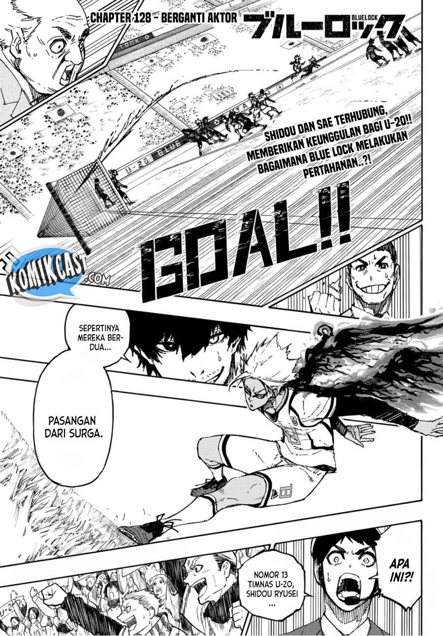 Komik Blue Lock Chapter 128 gambar 1