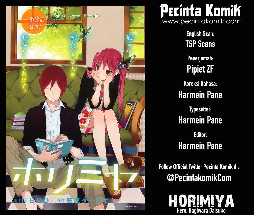 Komik Horimiya Chapter 39 gambar 1